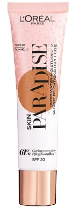 L'Oréal Paris Skin Paradise getöntes Feuchtigkeitsfluid Deep 01, 1 Stück