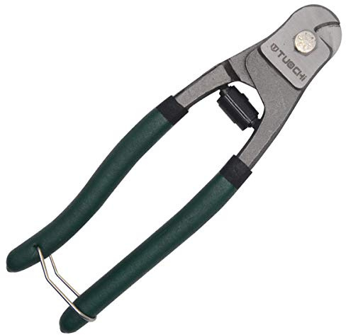 Riloer Stainless Steel Cable Cutter, Bicycle Brake Cable Cutter Wire Stripping Tool Cable Slicer