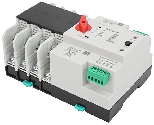 Interruptor de Transferencia Automática Doble Potencia Controlador Conmutación de interruptores automáticos ZGQ5-100 / 4P 220V