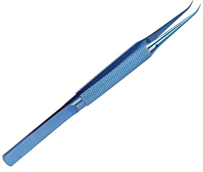Mikropincett Ti legering flygande tråd pincett punkt 0,15 mm anti-magnetisk pincett för elektronik reparation laboratorium modelltillverkning