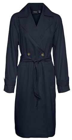 VERO MODA Trench Coat VMLOU Trenchcoat Navy Blazer M Navy Blazer M