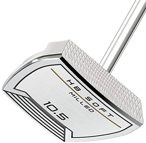 Cleveland Golf HB Soft Milled #10.5C FG Palos de Golf, Putter, Hombres, Satén