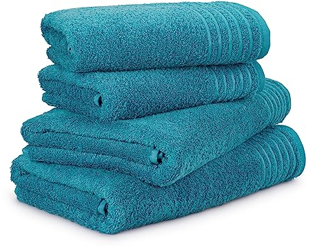 Möve Handtuchset New Classic 4-TLG Handtücher - 2X 50x100cm + 2X 67x140cm, 100% Baumwolle,