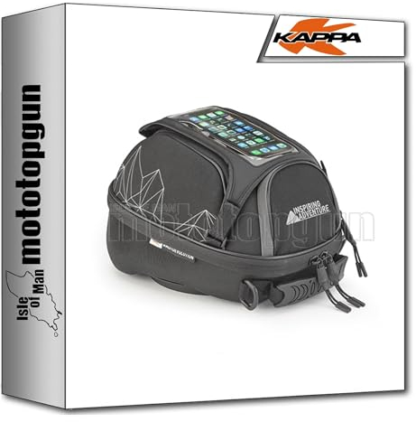 kappa ra309r2 + bf59k tankrucksack ra309r2 5 lt + befestigungsring kompatibel mit ktm 1290 super adventure r 2021 2022 2023 mototopgun