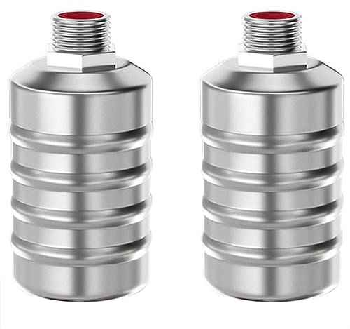 Pojedehy Automatic Water Level Control Float Valve Auto Shut Off Ball Mini Float Valve Automatic Water Level Controller 1/2Inch