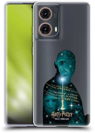 Head Case Designs Officially Licensed Harry Potter Voldemort Yew Wand Deathly Hallows XXXVIII Soft Gel Case Compatible With Motorola Moto G85