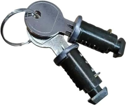ZSQWRFRG Serrures Et Clés pour Galeries De Toit, Barres De Toit pour SUV, Serrures De Barres Transversales, Serrures De Remplacement pour Galeries De Toit Porte-Bagages Voiture