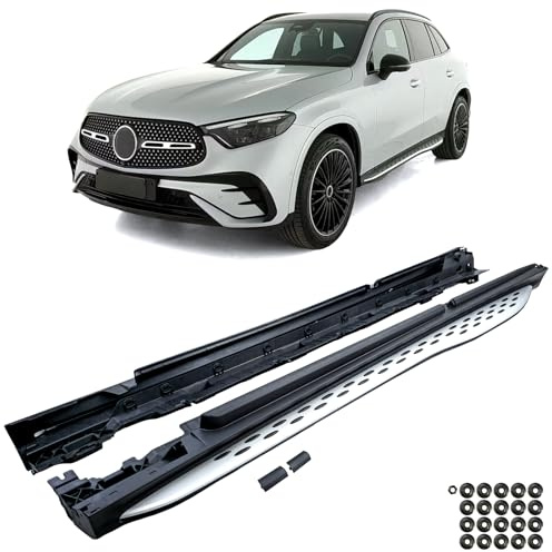 Alu Trittbretter Flankenschutz OE Style passt für Mercedes GLC X254 C254 Coupe
