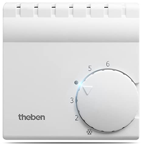 Theben 7010001 RAM 701 (Ramses) - Raumthermostat für alle Heizungsarten, Raumtemperaturregler, Raumregler, Thermostat