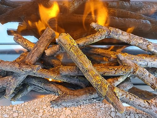 Efydis EF 015 Set decorativo composto da 5 tronchetti in ceramica per caminetti elettrici