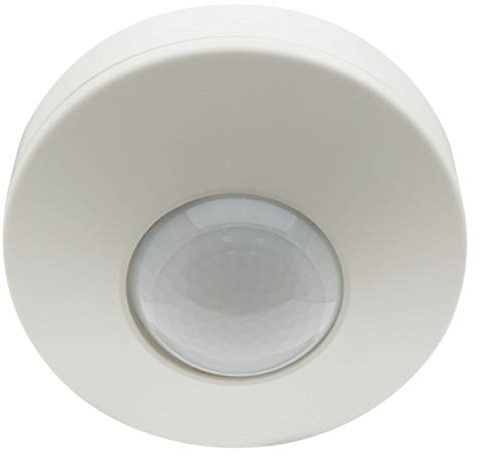 Beg Bruck Detector de Movimiento para Techo con un Canal para conmutar la luz, Modelo PD3-1C, 10,6 x 10,6 x 5,3 centímetros, Color Blanco (Referencia: 92194)