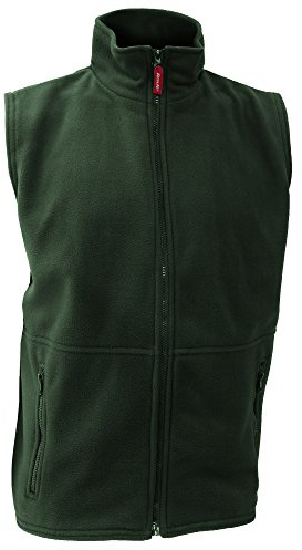 Result Active Herren Fleeceweste L,Waldgrün