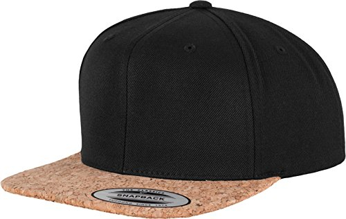 Flexfit Mütze Cork Snapback, Black, one Size, 6089CO-00007-0050