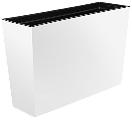 LAMELA Jardinière Werbena - 19 x 56 x 36,5 (h) cm/Blanc/e.5