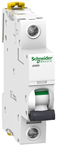 disjoncteur - ic60n - 1 pôle - 40a - courbe c - schneider electric a9f77140