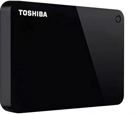 Toshiba Canvio Advance 1TB Portable External Hard Drive USB 3.0, Black (HDTC910XK3AA)