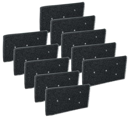 vhbw 10x filtre mousse compatible avec Whirlpool WRE8315 (857500216040) sèche-linge