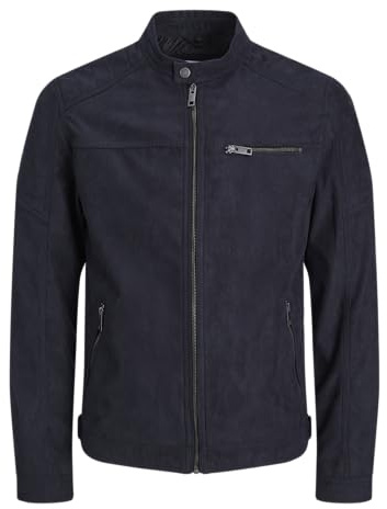 JACK & JONES Male Kunstwildlederjacke Kunstwildlederjacke