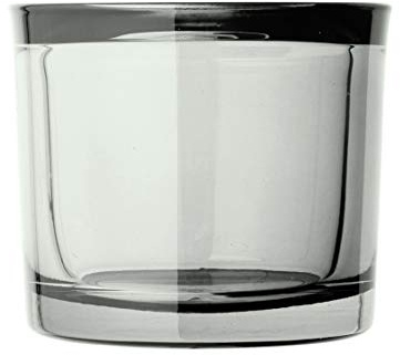 blomus Windlicht -MIMO- | Glaswindlicht aus Glas | Farbe Smoke | One Size