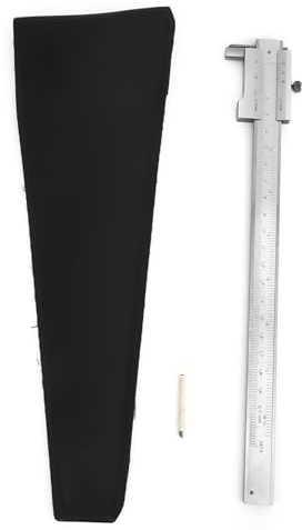 0,1 mm slitstark parallellmätare, verniermätare, för mätning(0-200MM, 12)