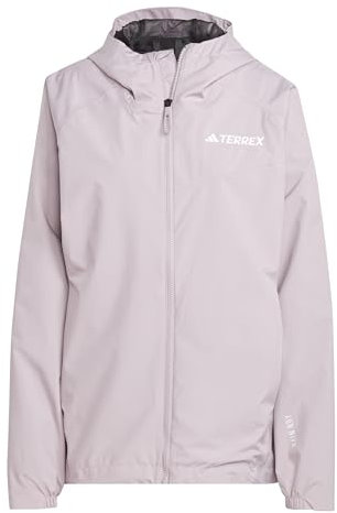 Adidas Terrex Multi 2-lagige Rain.RDY Wanderjacke für Damen, Schwarz/Weiß/Carbon, S