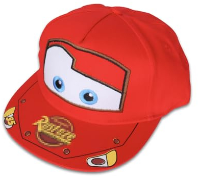 Sinwind Lightning Kinder Baseball Cap, Cars Baseball Cap, Kinder Caps Jungen, Einstellbare Baumwolle Cartoon Baseballmützen Sonnenhut, Auto Lightning Baseball Kappe für Jungen Mädchen Teenager