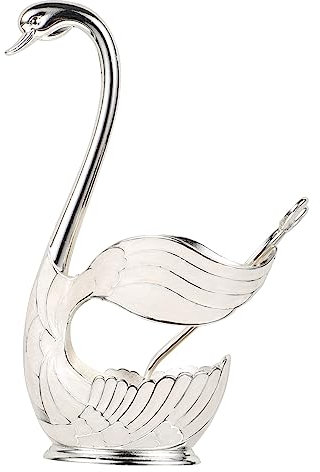 DECHOUS Elegantes Silber 1 Set Obstlöffel Hochwertiges Küchenbesteck Für Desserts Süßigkeiten Kuchen Kaffee Salat Rührlöffel