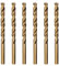 Misuyue 6pcs M35 Foret Cobalt Metal Hélicoïdaux, 4mm HSS Forets Meche Metal Professional pour Inox Alliage Alliage de Haute Température Titane Cuivre Fer