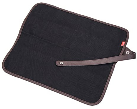 HORIALENCE Leinwand Stifte Wickelrolle mit 72 Löchern Robuste Canvas Stifteaufbewahrungstasche für Professionelle Organisation und Bequemes Klassifikationsdesign