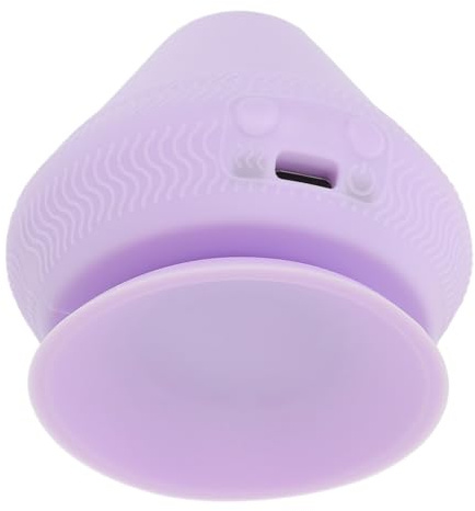 TOPPERFUN Elektrischer Massageball mit Saugnapfdesign zur Tiefenentspannung von Nacken und Schulter Auspc für Büro und Reisen zur Effektiven Faszienmassage