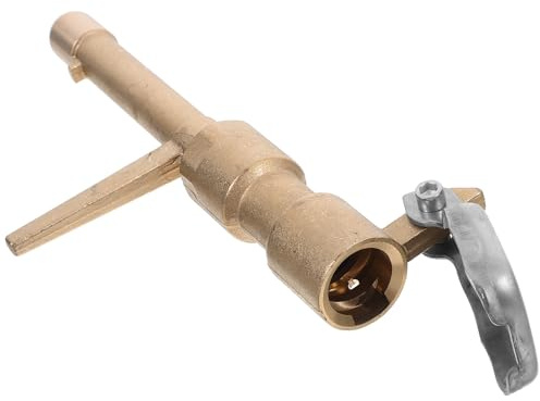 ibasenice Vanne d'eau Rapide en Cuivre 6 Points d'eau Filetage Externe 6/4 pour Jardin et Pelouse Vanne d'Arrosage Souterraine Solide Sortie d'eau pour Irrigation Extérieure