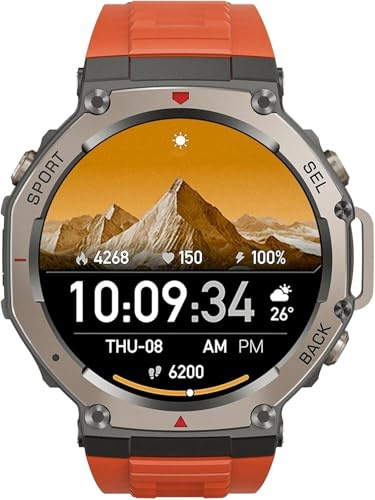 forbany SEKODA GPS Smartwatch – 1.3 Tactile, 15 Jours Autonomie