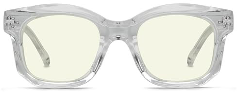 Eyekepper Blaulichtfilter Brille für Damen Lesen Design Lesebrille Block Blaue Strahlen Brillen - Transparent +0,75