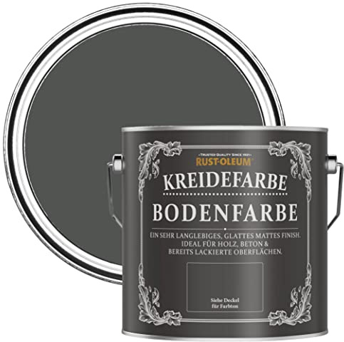 Rust-Oleum Dark Grey Scratch-Proof Floor Paint in Matt Finish - Graphite 2.5L