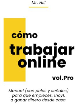 Cómo Trabajar Online vol.Pro: Manual (con pelos y señales) para que empieces, ¡hoy!, a ganar dinero desde casa.