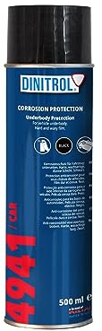 WOL Dinitrol 1116301 Black 4941 Underbody Chasis Car Rust Proofing Aerosol Wax 500ML Corrosion Protection Wax