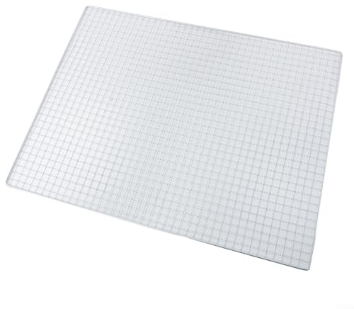 Grille de barbecue en acier inoxydable, grille de cuisson en maille d'acier inoxydable pour barbecue, pour camping/barbecue/extérieur/pic-nic (50 x 38 cm)