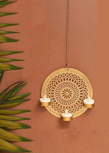 IMTRA FASHION Bougeoir À Bougie Chauffe-Plat Pour La Décoration Intérieure Support Mural En Métal Pour Bougie Chauffe-Plat Pour La Décoration De Diwali