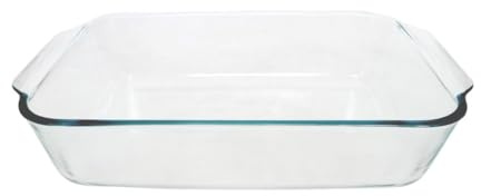 Pyrex 233-D 5 Qt Deep Hold-Everything Glass Baking Dish (Great for baking Casseroles, Lasagna, Cakes, and Much More) - Made in the USA