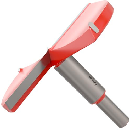 CSOOM Forstnerbohrer 100mm - Forstner Bohrer für Holz, Forstner Bits mit Rundschaft, Zubehör Bohrmaschine