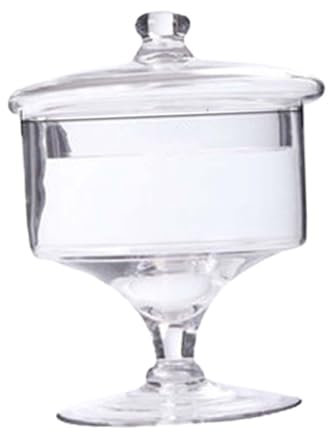 Qianly Dome Cake Stand Round Versatile Kitchen Server Vassoio per Muffin da Dessert Dadi