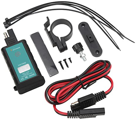 Cargador rápido para Motocicleta, Resistente al Agua IP66, 12-24V, con Cable de 1m, Adaptador SAE a USB Tipo C para teléfono y Tableta