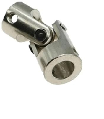 Accouplement à cardan rotatif, Connecteur de moteur coupleur d'arbre modèle voiture bateau plusieurs tailles Joint universel en métal(8mm to 8mm)
