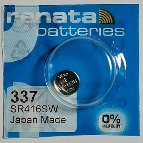 Renata Uhrenbatterie SP 337 ///; SR416SW;1 Pack