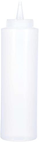 Nextday Catering K657 Vogue Squeeze Sauce Bottle, 12 oz., Clear