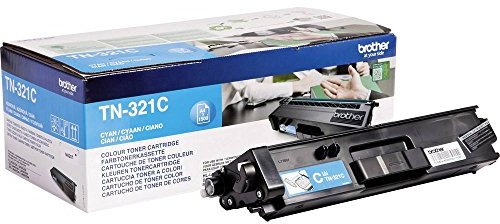 Brother Original Tonerkassette TN-321C cyan (für Brother DCP-L8400CDN, DCP-L8450CDW, HL-L8250CDN, HL-L8350CDW, MFC-L8650CDW, MFC-L8850CDW)