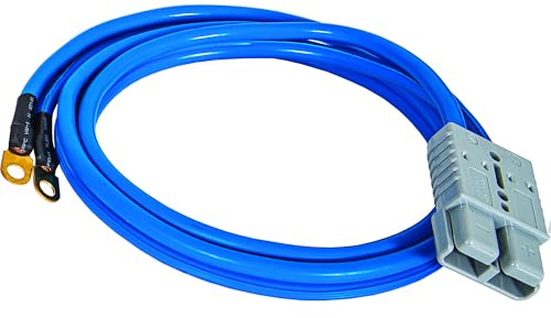 Buyers Products, 6 Foot Long Battery Side Booster Cables With Gray Quick Connect