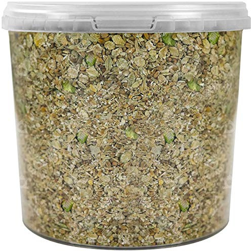 SQUAWK Duck & Goose Mix | Premium Grade Wild Bird Food | Tasty Outdoor Wildlife Snack | Nutritious, Protein-Rich Feed | Naturally Blended Ingredients | Corn, Grains, Wheat, Oils, Vitamins (10L Tub)