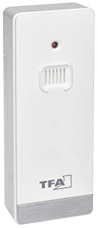 TFA Dostmann Temperature Transmitter 30.3246.02 for Wireless Outdoor Temperature Transmission for Weather Boy (35.1159) White (L) 40 x (W) 25 (27) x (H) 105 mm