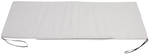 FRANK FLECHTWAREN Bankauflage Modern, grau 110 x 35 x 3cm